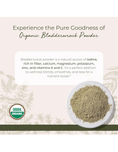 Polvo de Algas Marinas Orgánico Bladderwrack Starwest 0.45 kg 2