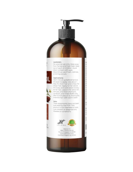 Aceite de Jojoba Orgánico Velona 473ml - Puro y Natural