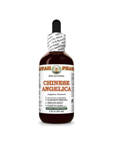 Extracto de Angélica China Hawaii Pharm 60 ml Natural Vegano