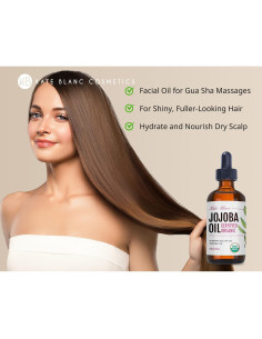 Aceite de Jojoba Orgánico Kate Blanc 59ml - Hidratante Facial y Capilar 2