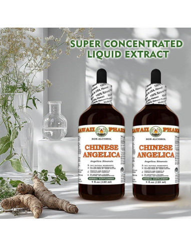 Extracto de Angélica China Hawaii Pharm 60 ml Natural Vegano