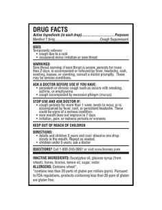 Caramelos para la Tos Honees con Miel y Limón - 40 Unidades 2