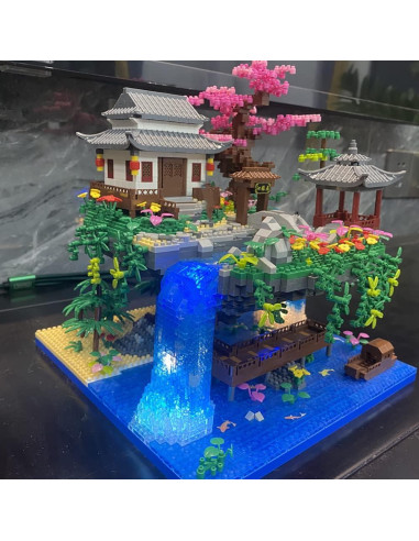 Juego de Bloques TzFioy 3661 Piezas Flor de Durazno