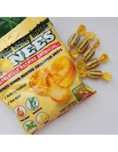 Caramelos para la Tos Honees con Miel y Limón - 40 Unidades