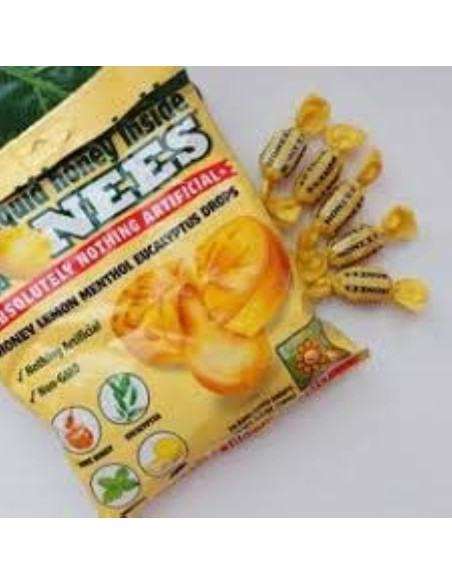 Caramelos para la Tos Honees con Miel y Limón - 40 Unidades