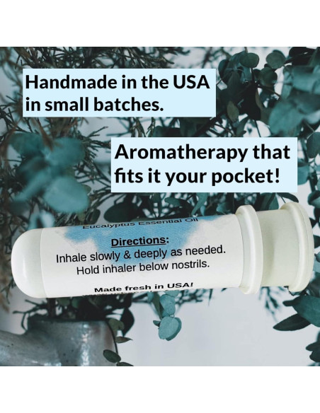 Inhalador Nasal Aromaterapia Eucalipto Urban ReLeaf 7cm Inhalador Nasal Aromaterapia Eucalipto Urban ReLeaf 7cm