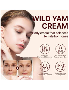 Crema Orgánica de Ñame Silvestre MYOWNER 160g - Alivio Menopausia 2
