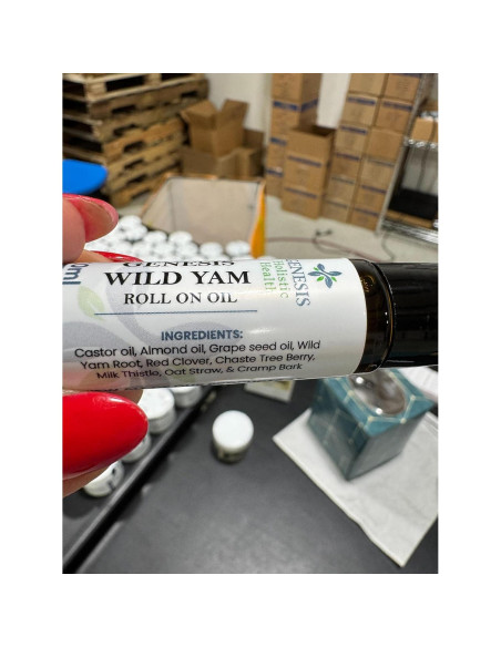 Roll On Orgánico Raíz de Ñame Salvaje Genesis 10ml - Bienestar Femenino