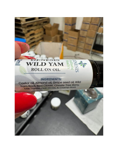 Roll On Orgánico Raíz de Ñame Salvaje Genesis 10ml - Bienestar Femenino