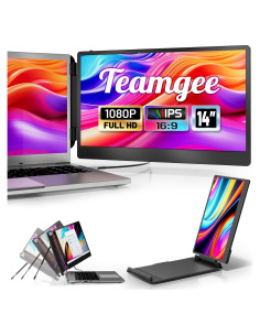 Extensor de Pantalla Teamgee S1 14" FHD 1080P Portátil