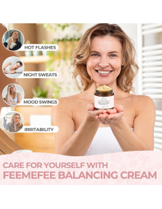 Crema Orgánica de Ñame Silvestre FeeMeFee 59ml Hidratante 2