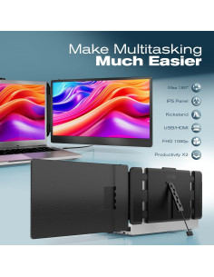 Extensor de Pantalla Teamgee S1 14" FHD 1080P Portátil 2