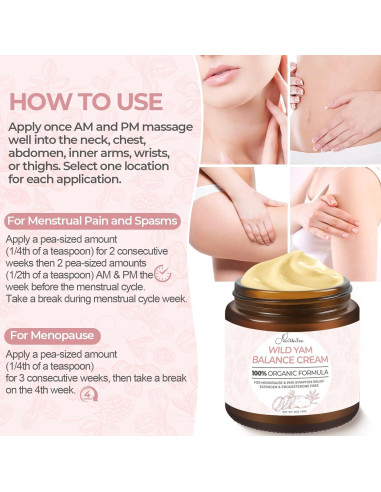 Crema Orgánica de Ñame Silvestre FeeMeFee 59ml Hidratante