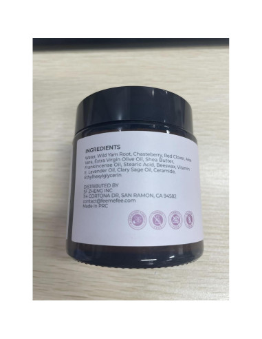 Crema Orgánica de Ñame Silvestre FeeMeFee 59ml Hidratante