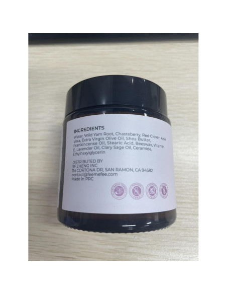 Crema Orgánica de Ñame Silvestre FeeMeFee 59ml Hidratante