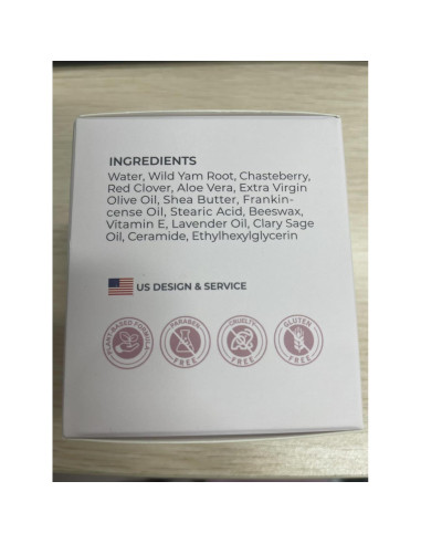 Crema Orgánica de Ñame Silvestre FeeMeFee 59ml Hidratante