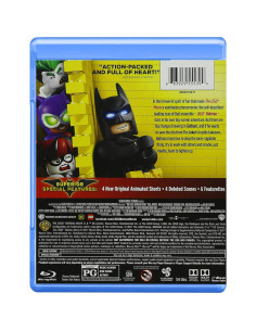 Película LEGO Batman Blu-ray Warner 2 Discos 1h 44min 2