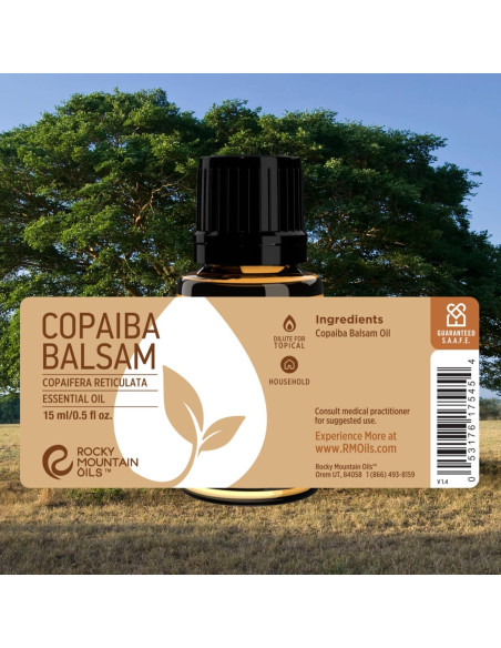 Aceite Esencial Balsamo de Copaiba Rocky Mountain 15ml