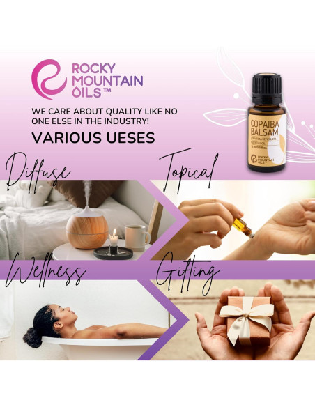 Aceite Esencial Balsamo de Copaiba Rocky Mountain 15ml