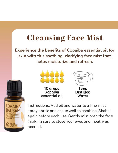 Aceite Esencial Balsamo de Copaiba Rocky Mountain 15ml