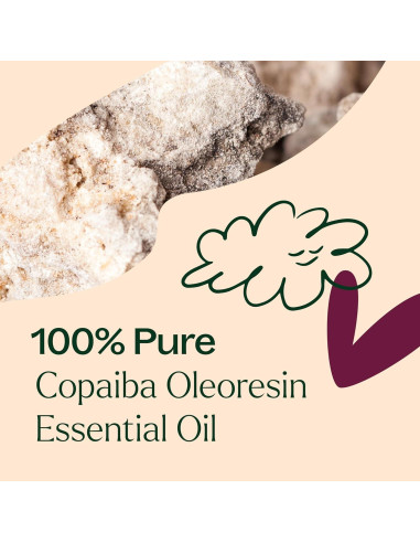 Oleoresina de Copaiba 10 mL Plant Therapy 100% Pura Grado Terapéutico
