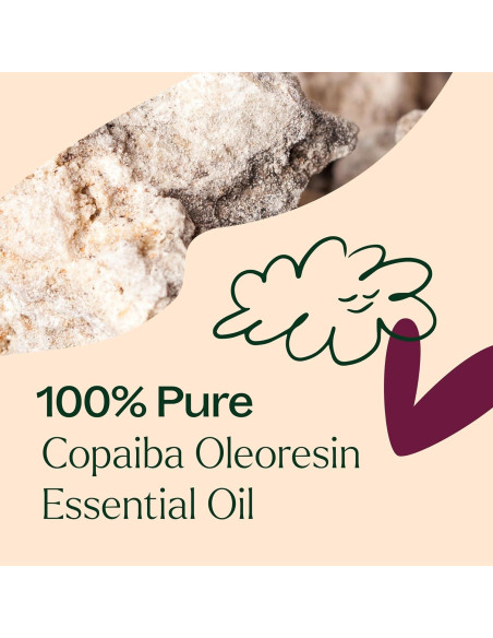 Oleoresina de Copaiba 10 mL Plant Therapy 100% Pura Grado Terapéutico