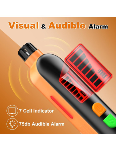 Detector de Fugas de Gas Recargable Feyxsas E1 con Alarma