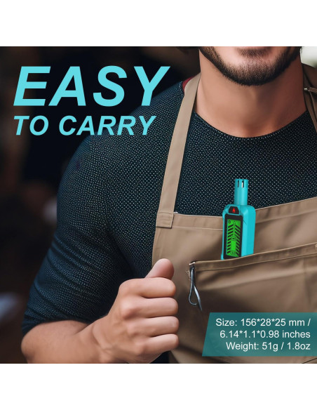 Detector de Fugas de Gas Natural Kiprim GD01A con Alarma