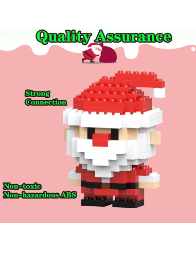 Juego de Bloques de Construcción Santa Navidad HGCYCF 174 Piezas