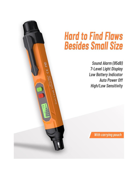 Detector de Fugas de Gas VITITE Mini Portátil con Alarma Detector de Fugas de Gas VITITE Mini Portátil con Alarma