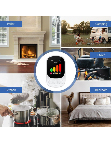 Detector de Fugas de Gas Natural INKBIRDPLUS HD05 85dB