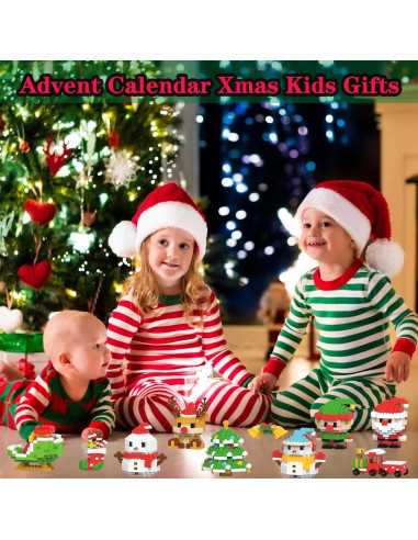 Juego de Bloques de Construcción Santa Navidad HGCYCF 174 Piezas