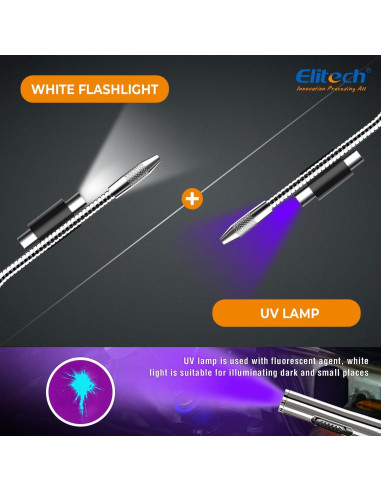 Detector de Fugas de Freón Elitech WJL-6000, Sensibilidad Ajustable