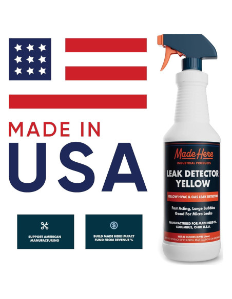 Detector de Fugas Amarillo 0.95L - Detección Rápida y Ecológica Detector de Fugas Amarillo 0.95L - Detección Rápida y Ecológica