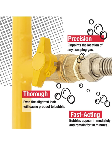Gasoila Spray Detector de Fugas 1 Pinta - No Tóxico y Seguro