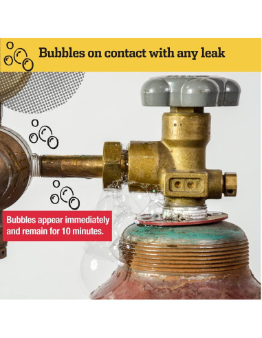 Gasoila Spray Detector de Fugas 1 Pinta - No Tóxico y Seguro