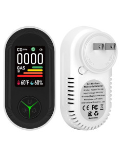 Detector de Monóxido de Carbono y Gas Natural Lunarlipes PTH-24E