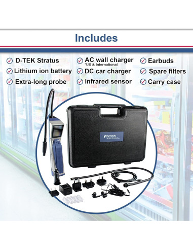 Detector de Fugas de Refrigerante Inficon D-TEK Stratus 724-202-G1