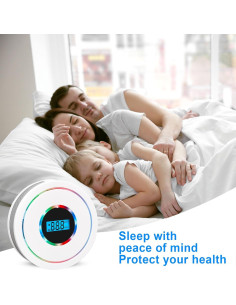 Detector de Humo y Monóxido de Carbono USBNOVEL CDR-815 2