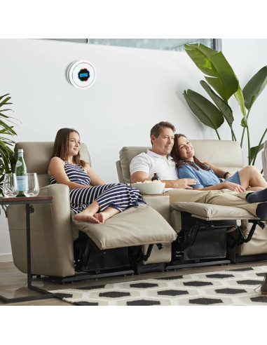 Detector de Humo y Monóxido de Carbono USBNOVEL CDR-815