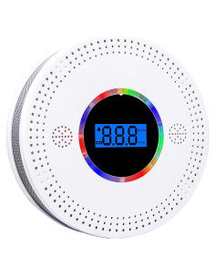 Detector de Humo y Monóxido de Carbono USBNOVEL CDR-813