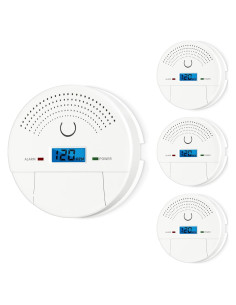 Detector de Humo y Monóxido de Carbono Dufuls CDR-803 2-en-1