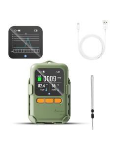 Detector de Monóxido de Carbono JINGCHEN JAQ-03 Portátil 80.5g