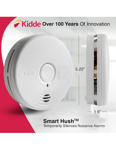 Detector de Humo y Monóxido Kidde P3010K-CO 10 Años