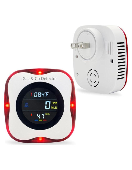 Detector Combinado de Monóxido de Carbono y Gas KH Alert Detector Combinado de Monóxido de Carbono y Gas KH Alert