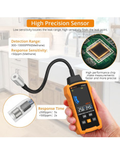 Detector de Fugas de Gas Neoteck NTK261 con Sonda de 30cm 2