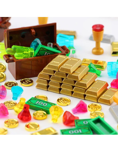 Juego de Bloques de Construcción Feleph Cofre de Joyas 168 Piezas