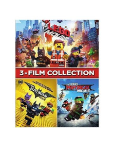Colección de Películas de Lego Blu-ray + 3 Figuras