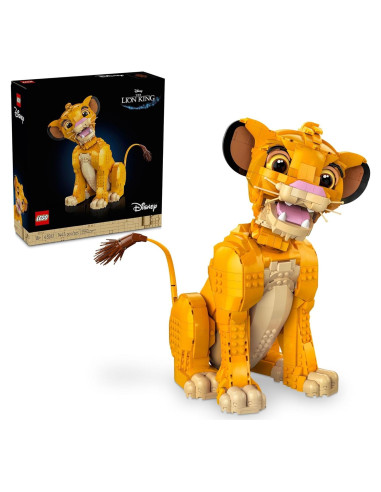 LEGO Disney Joven Simba El Rey León 29 cm 1445 Piezas