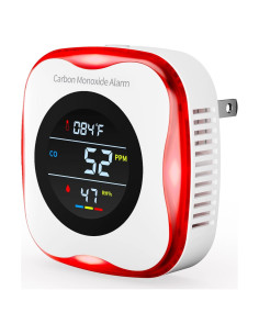 Detector de Monóxido de Carbono Enchufable YOJOCK KH105 3-en-1